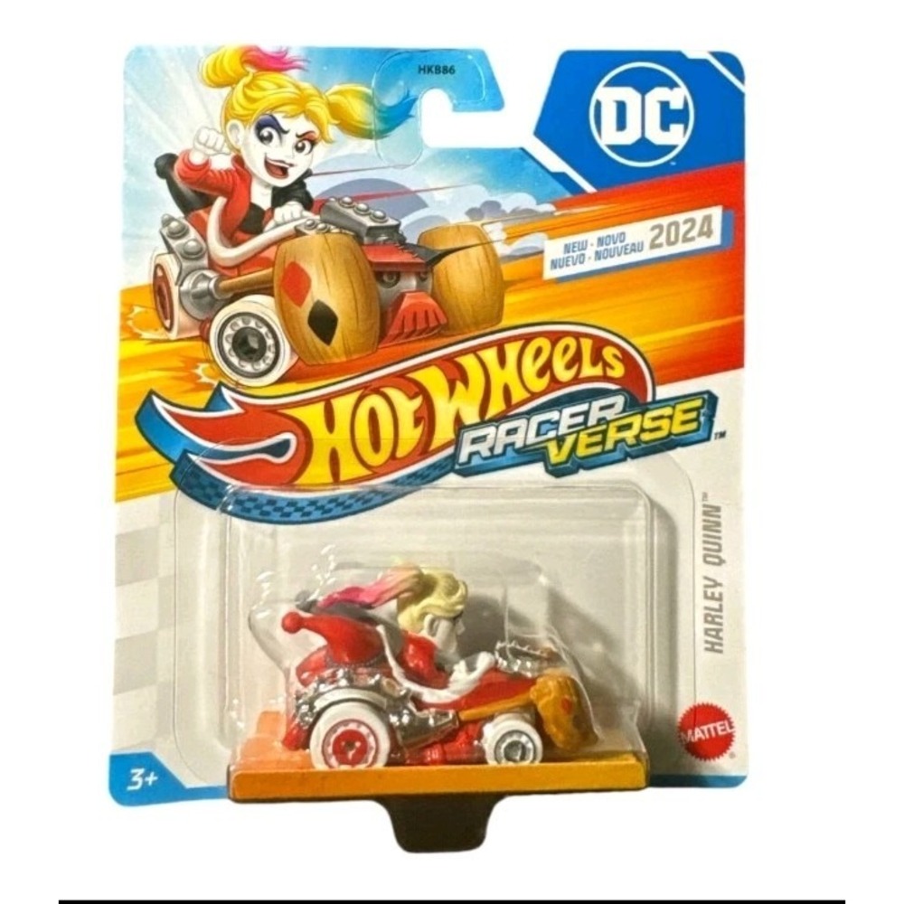 Hot Wheels Racer Verse New For 2024 Harley Quinn by Mattel